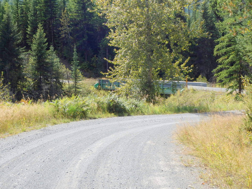 Coming up on Woodard Creek, on NF 9719 (GDMBR, MT).